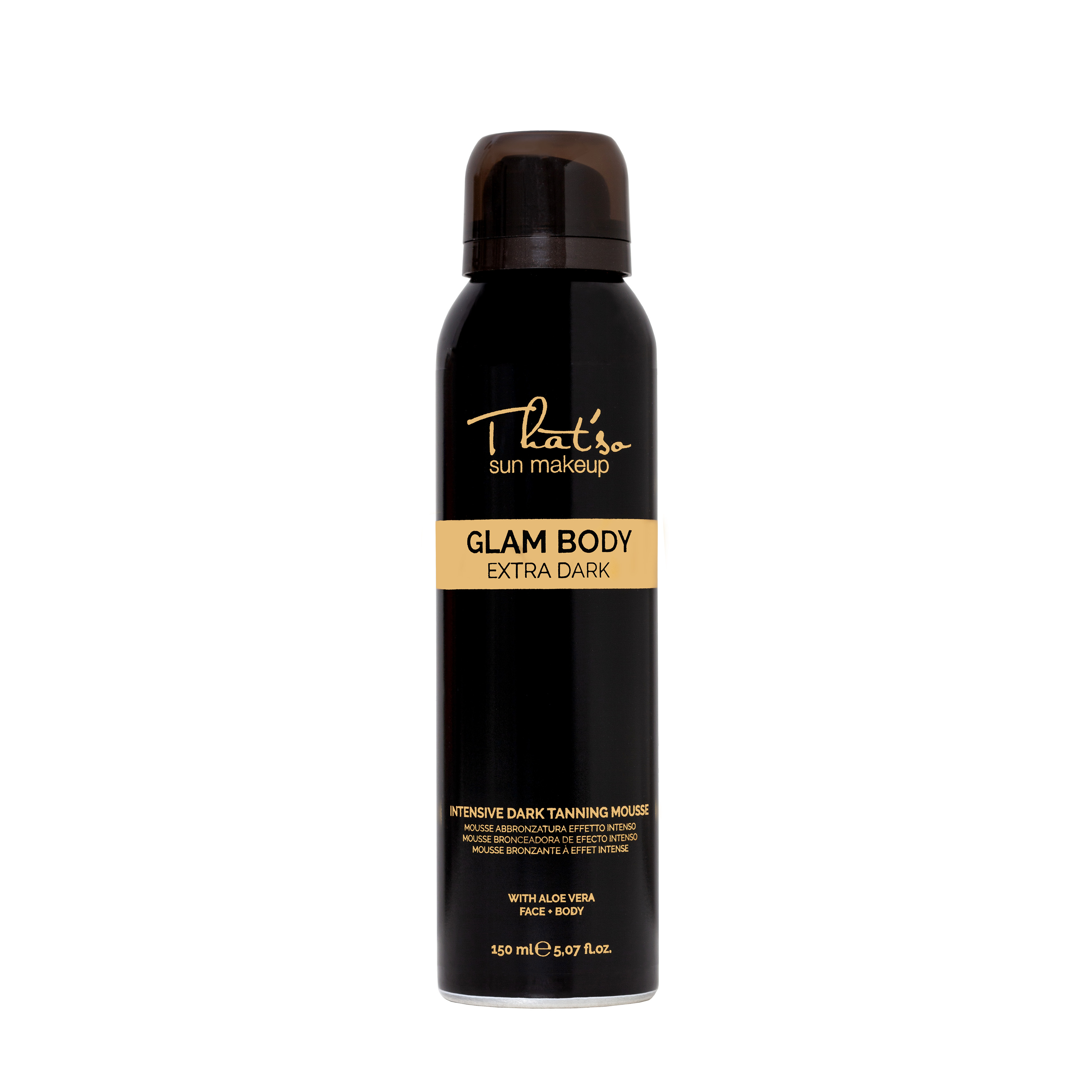 THAT`SO Glam Body Tanning Mousse EXTRA DARK - dunkles Selbstbräuner Körper-Mousse