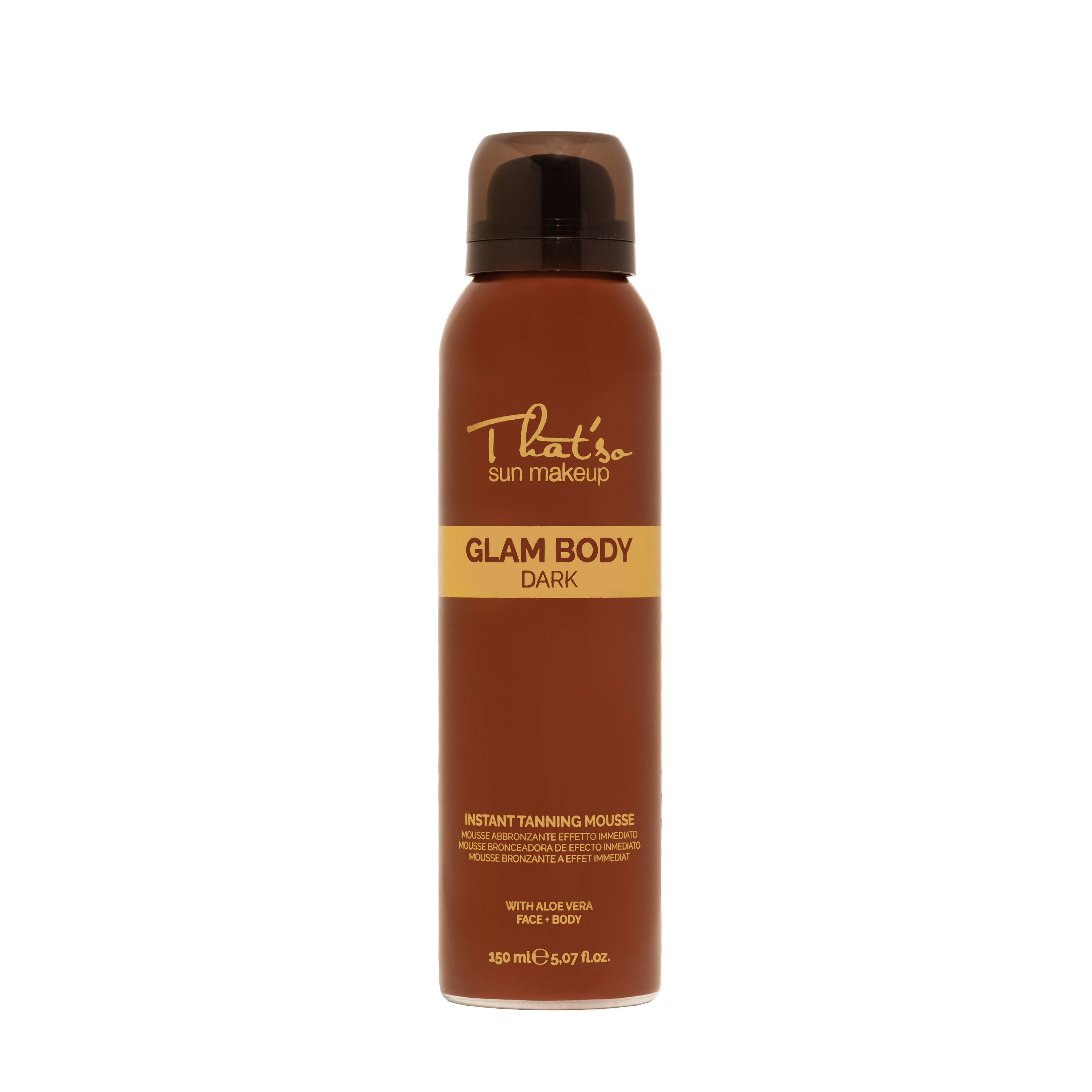 THAT`SO Glam Body Tanning Mousse DARK - Selbstbräuner Körper-Mousse